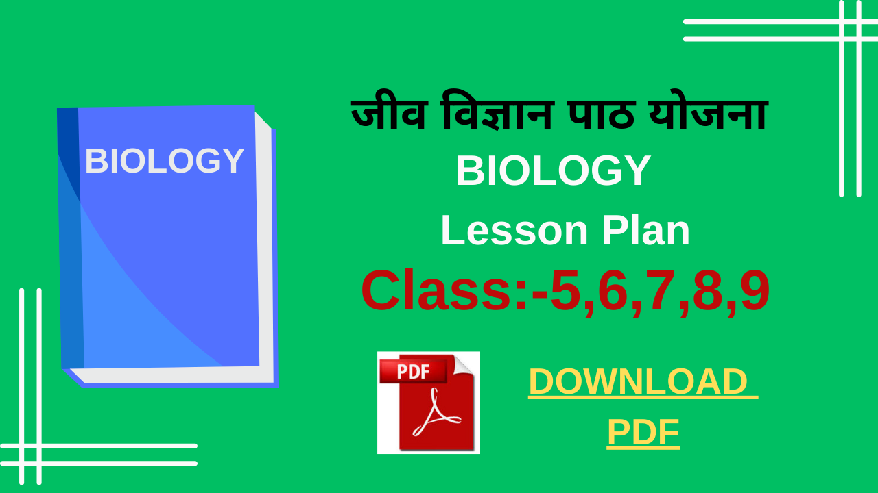 LESSON PLAN Biology B.Ed | PDF