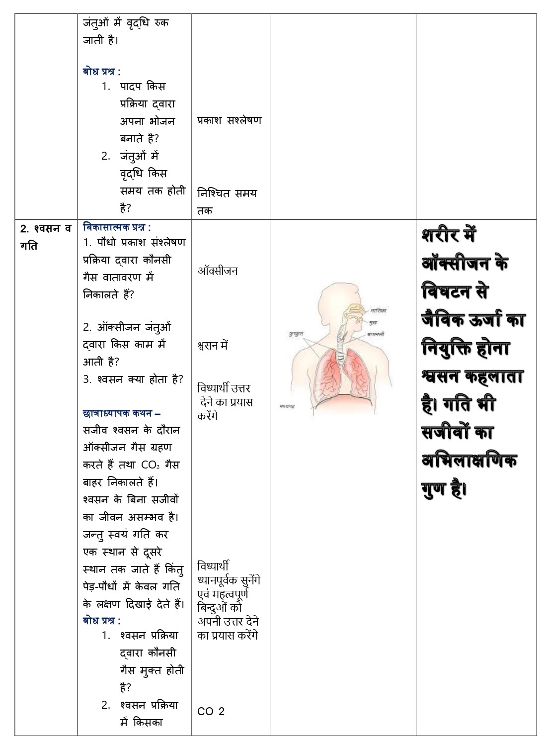 LESSON PLAN Biology B.Ed | PDF